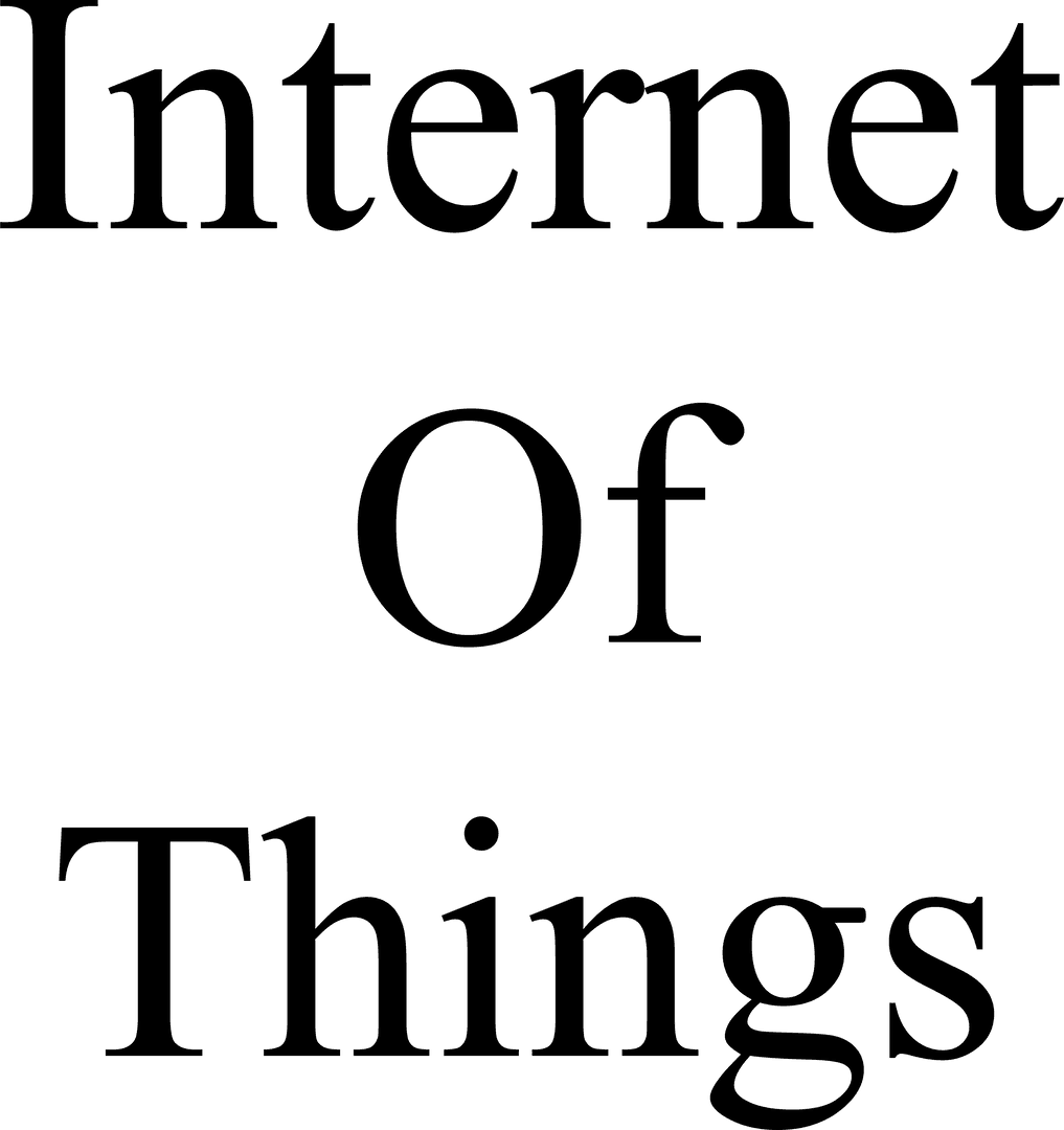 Internet of Things Vector Illustration with Transparent Background