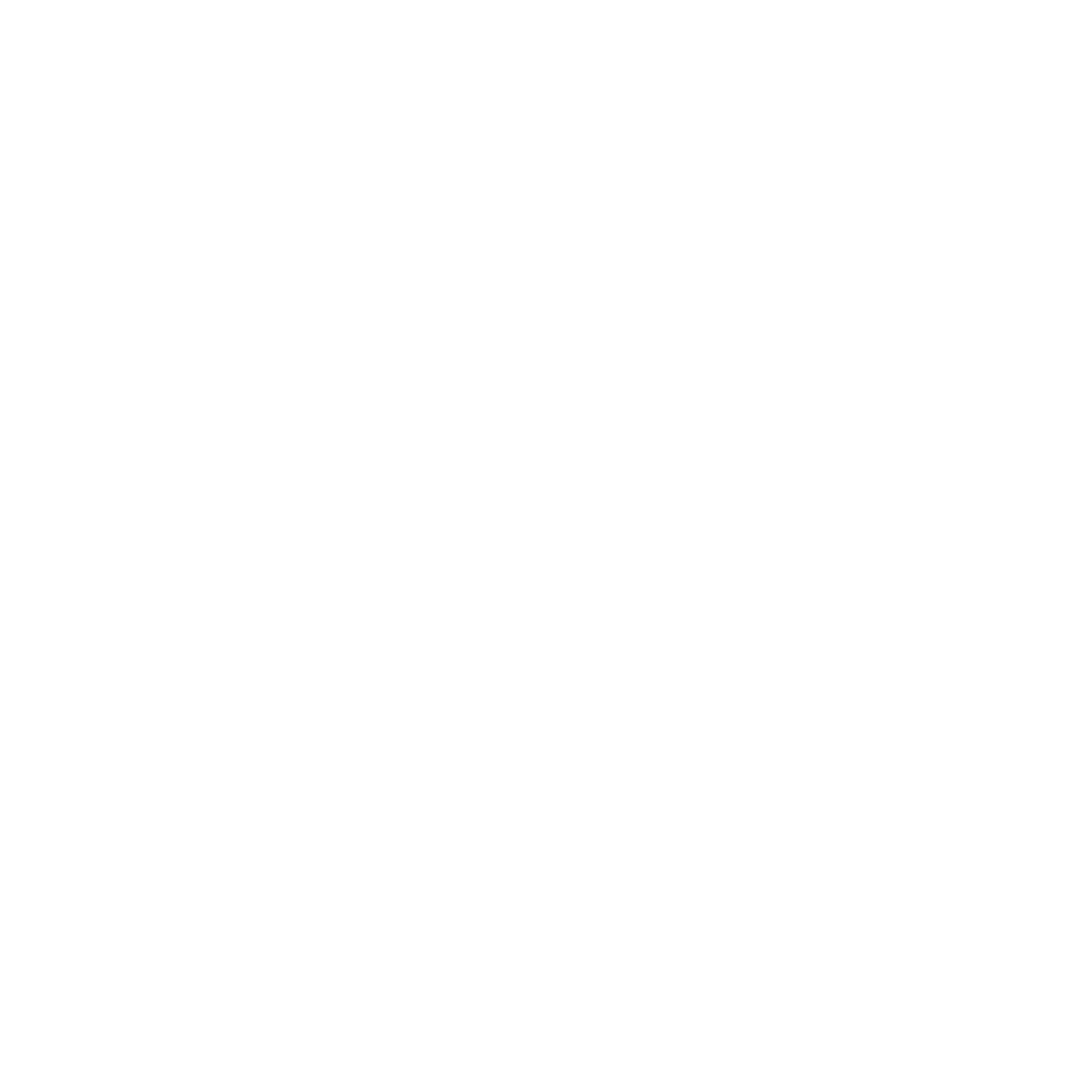 Transparent Pattern of Chisels and Drills on Black Background