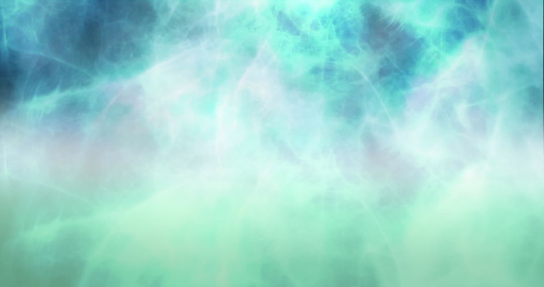 Vibrant Green Smoke with Cloudy Swirl Design