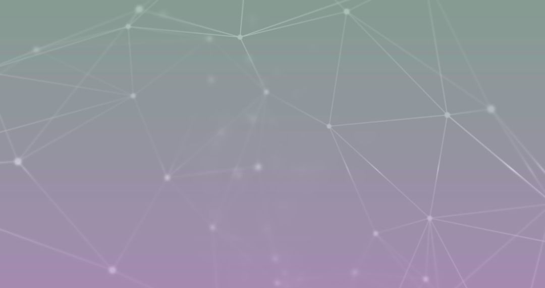 Abstract Network Connections on Gradient Background