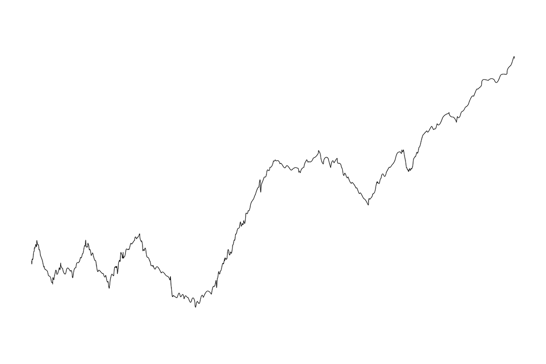 Transparent Financial Diagram Illustrating Business Statistics