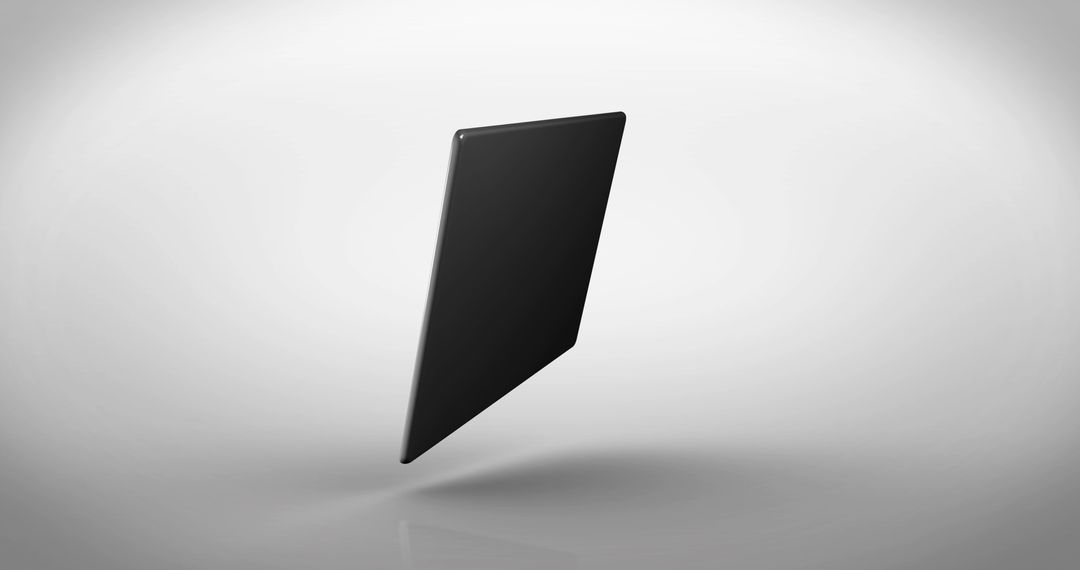 Minimalist Floating Tablet on Monochrome Background - Free Images, Stock Photos and Pictures on Pikwizard.com