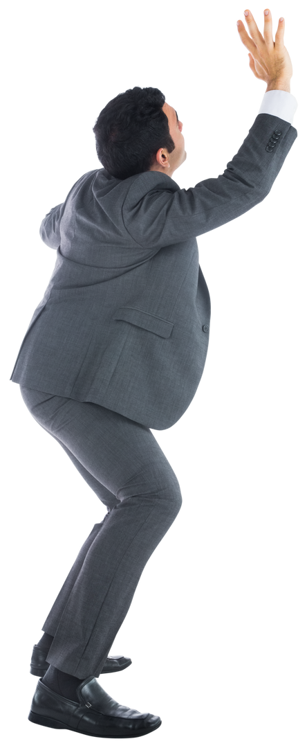 Dynamic Businessman Balancing on a Transparent Background - Download Free Stock Images Pikwizard.com