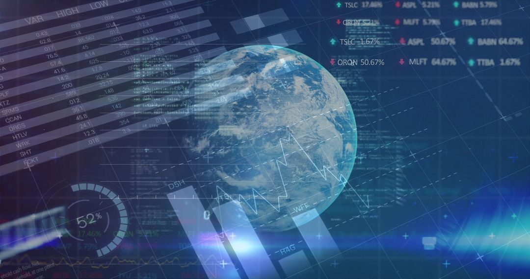 Digital Financial Network and Global Economy Visualization