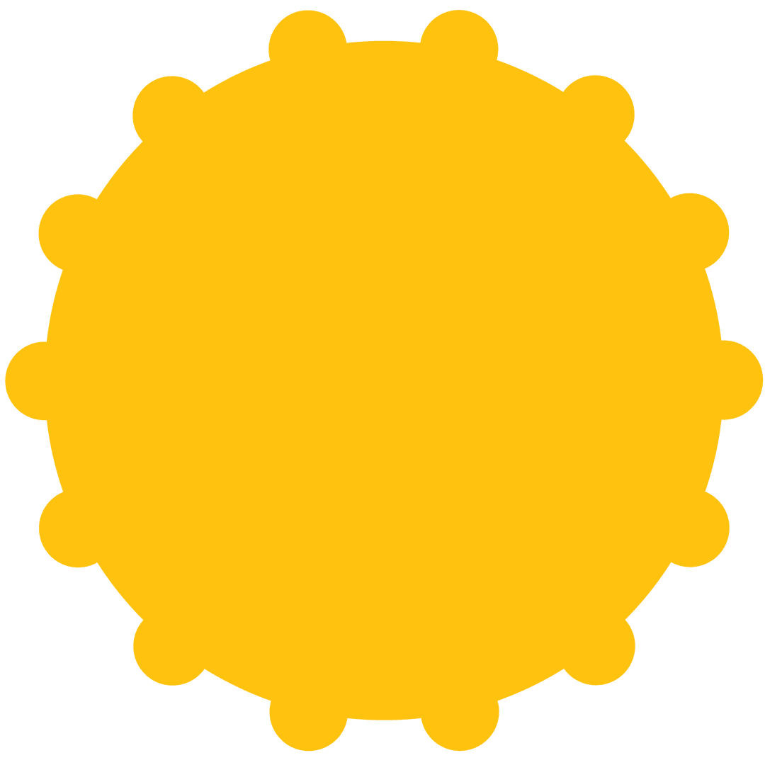 Yellow Bottle Cap Isolated on Transparent Background Illustration