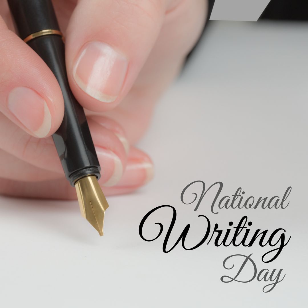 Celebrating National Writing Day Ink Pen Writing
