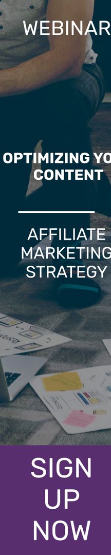 Digital Marketing Webinar Promotion with Focus on Affiliate Strategy