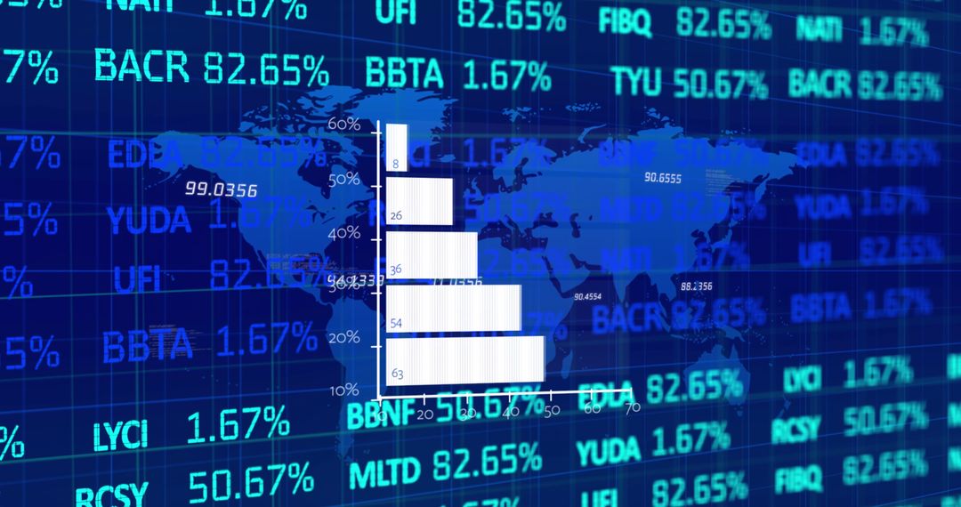 global data processing and business analytics screen - Free Images, Stock Photos and Pictures on Pikwizard.com