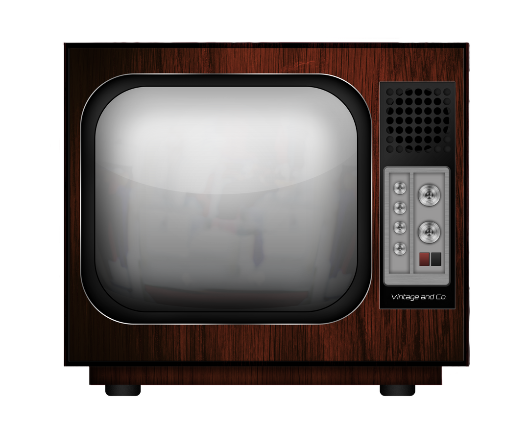 Vintage Television Set on Transparent Background - Download Free Stock Images Pikwizard.com