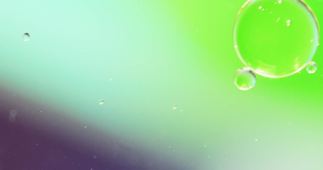 Abstract Liquid Surface with Colorful Gradients