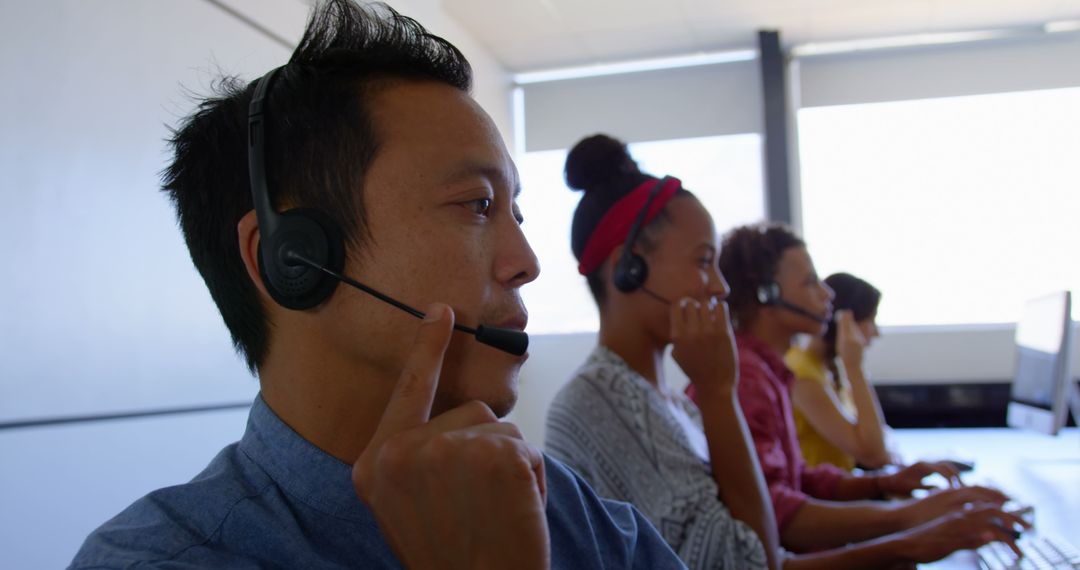 Customer Advocate Team Engaged in Remote Support Activity