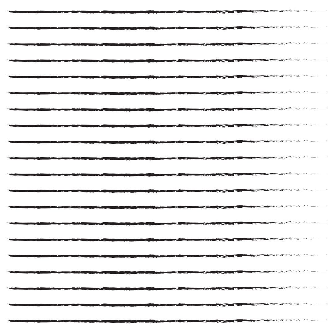 Black Horizontal Lines on Transparent Background Illustration