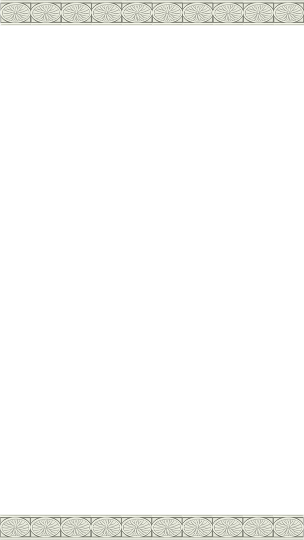 Geometric Minimalist Panel in Teal with Radial Tile Border Transparent Background