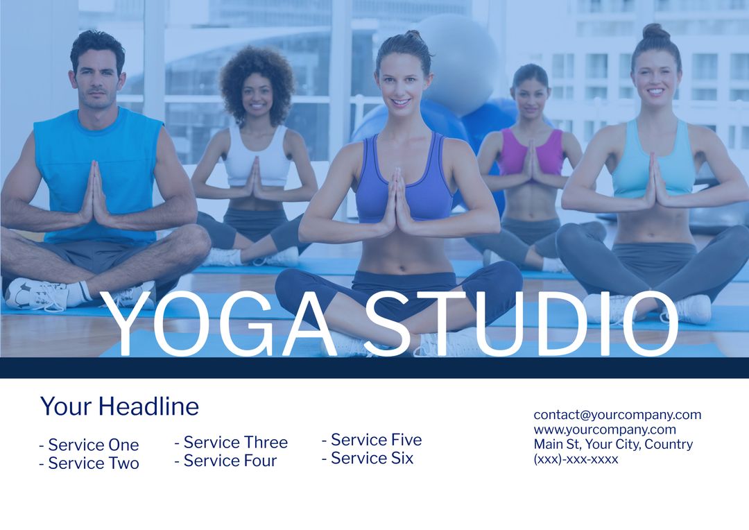 Premium Photo  Yoga class diverse group training and meditation exercise  for balance in women fitness studio calm relaxed and spiritual yogi leading  peaceful training healthy workout and mindful wellness lesson