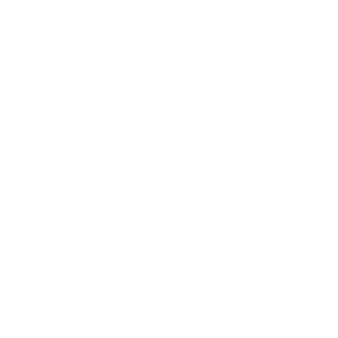 White Arrow Pointing Upwards on Transparent Background