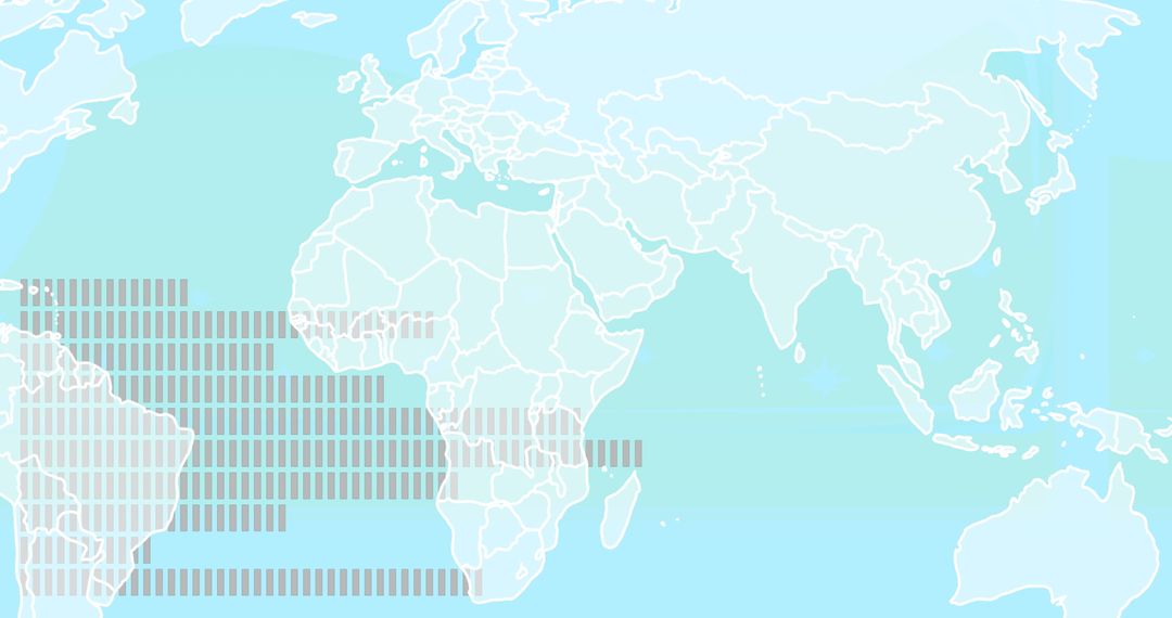 abstract world map with digital data overlay visualizing information - Free Images, Stock Photos and Pictures on Pikwizard.com