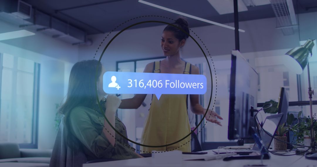 Social Media Influence and Networking in Modern Business Office