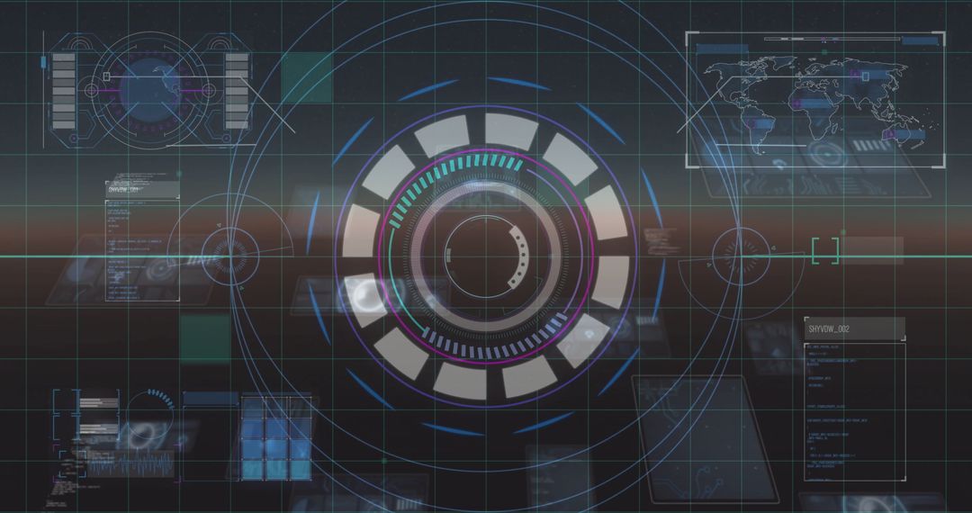 Digital interface with scanning scope and data processing elements