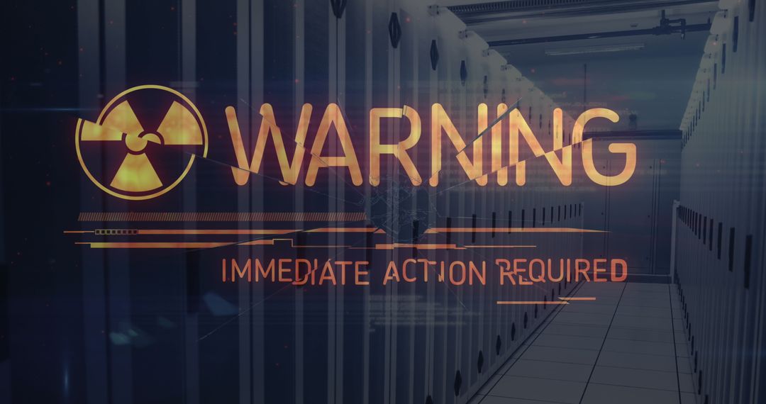 Nuclear Warning Overlay in Secure Server Facility