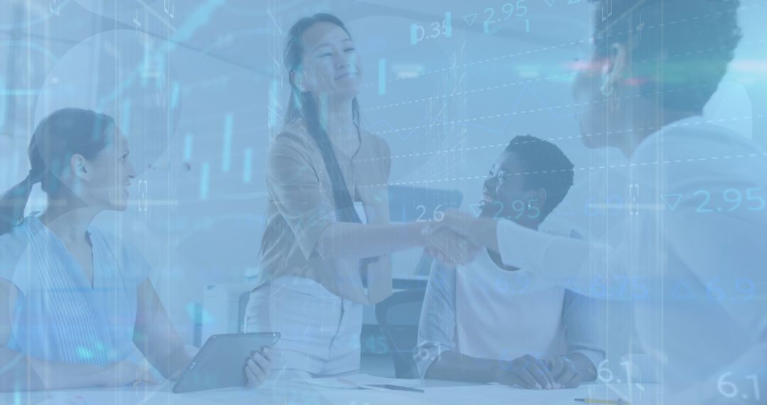 Collaborative Teamwork Amid Stock Market Projections