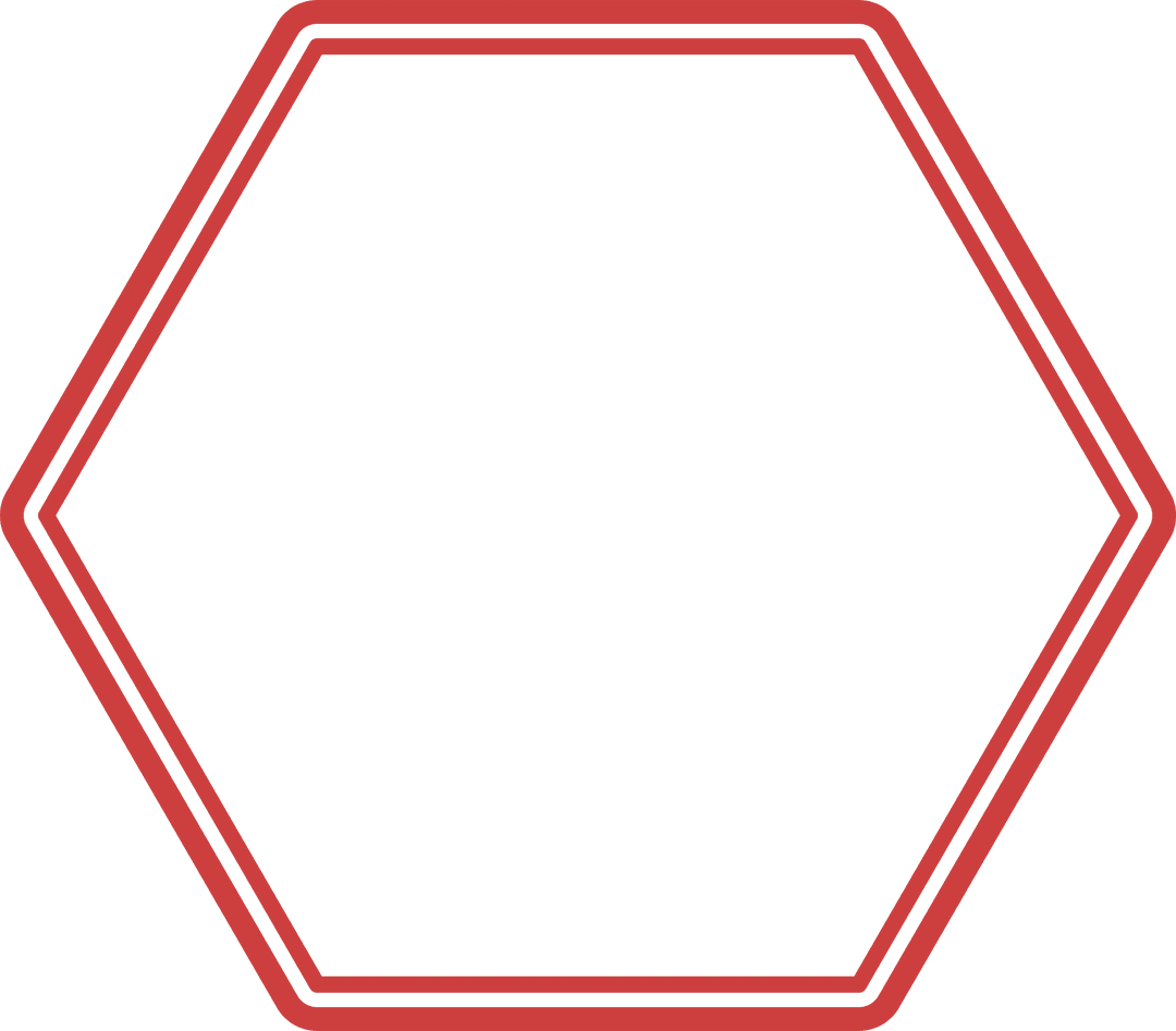 Red Hexagon Abstract Shape on Transparent Background - Download Free Stock Images Pikwizard.com