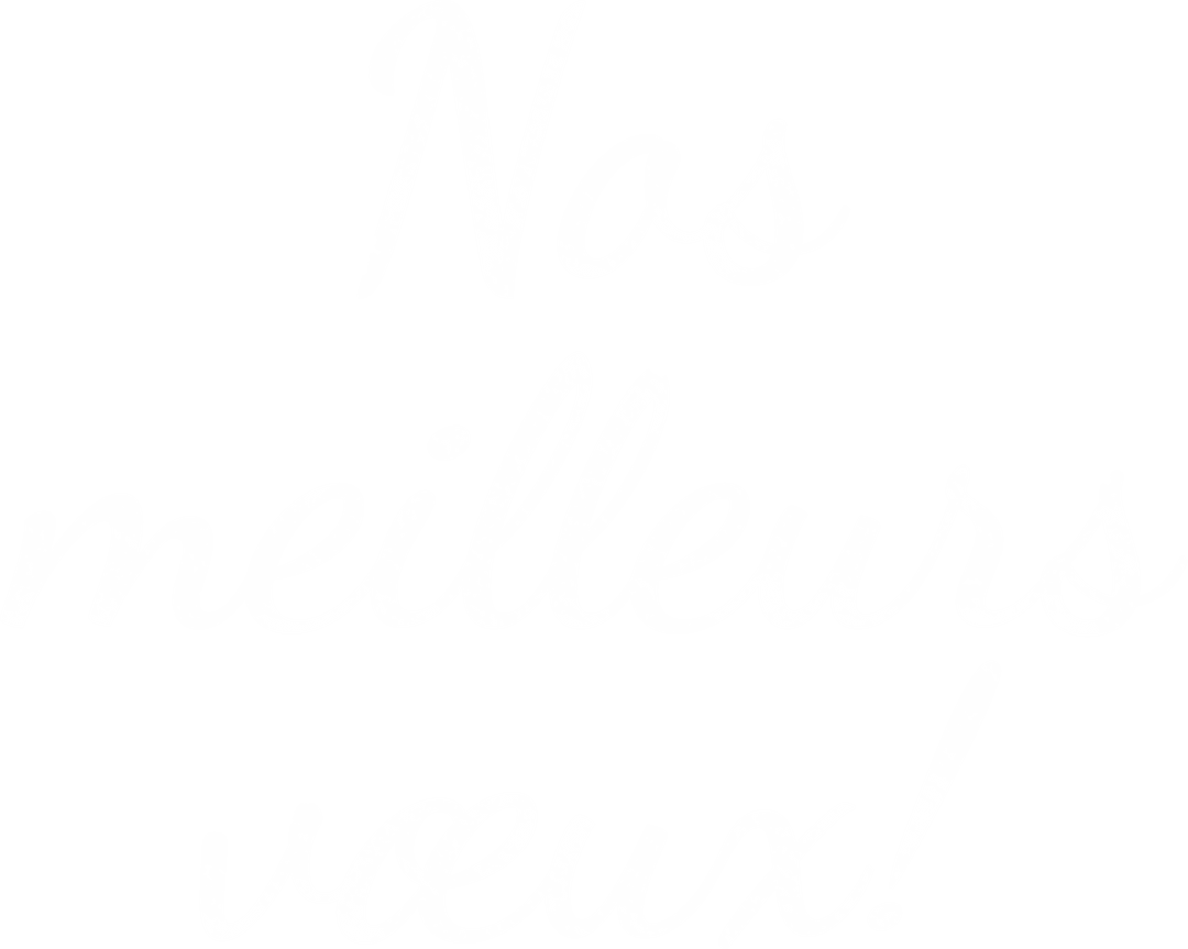 Nos Meilleurs Voeux Swirl Font Transparent Design