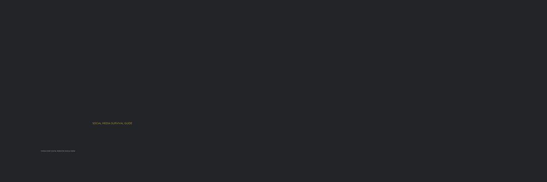 Social Media Survival Guide on Dark Background