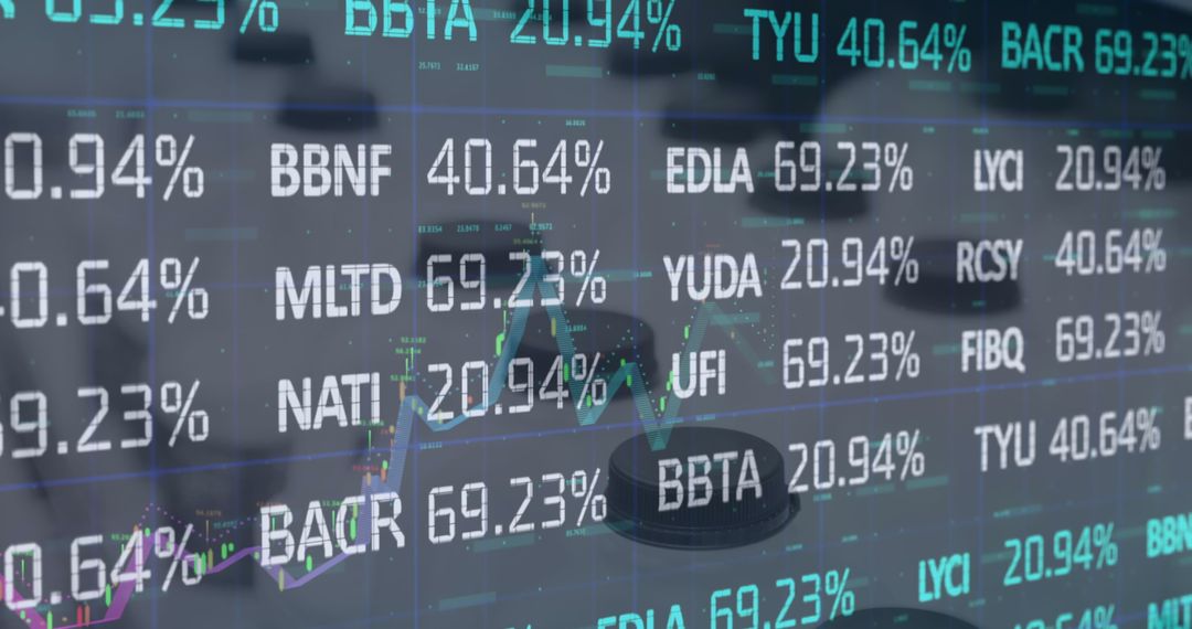 Financial Data Processing Over Digital Overlay of Milk Bottles