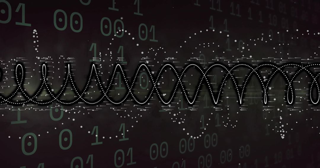 Flowing Data Waveform Across Binary Codes