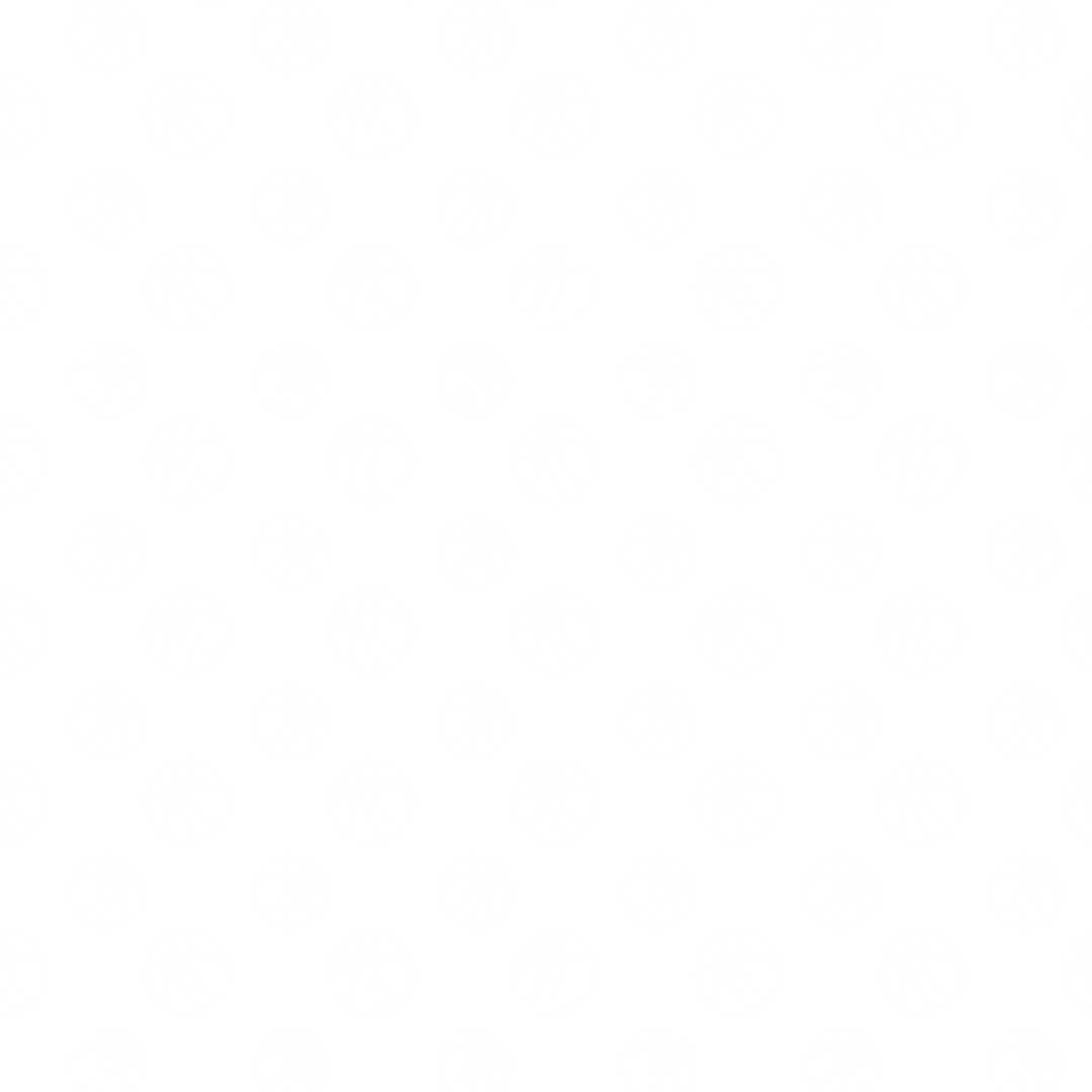 Seamless White Basketball Pattern on Transparent Background