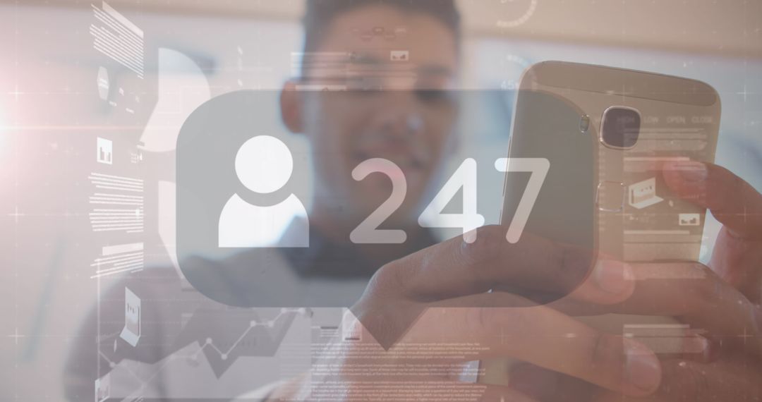 Digital Technology and User Interaction Overlay