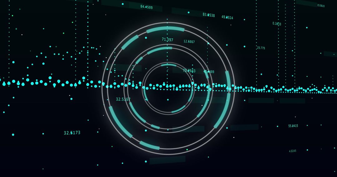 Circular Data Visualization with Financial Analytics