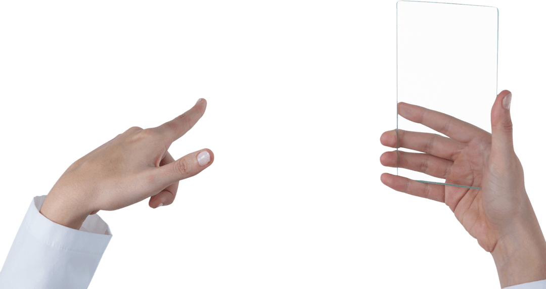Transparent Touchscreen Interaction with Modern Technology - Download Free Stock Images Pikwizard.com