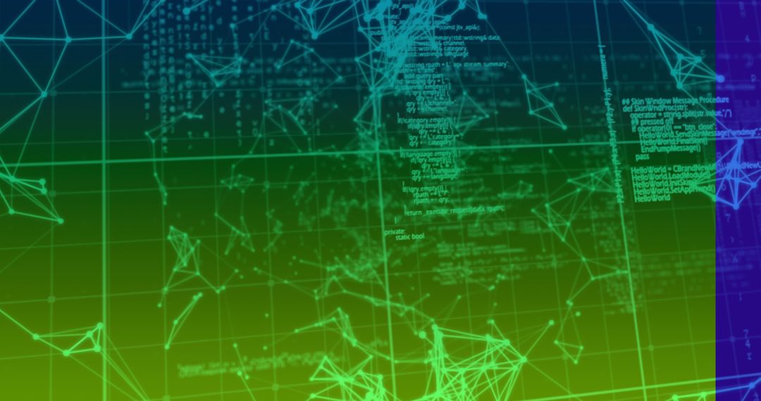 Digital Network Grid with Data Processing