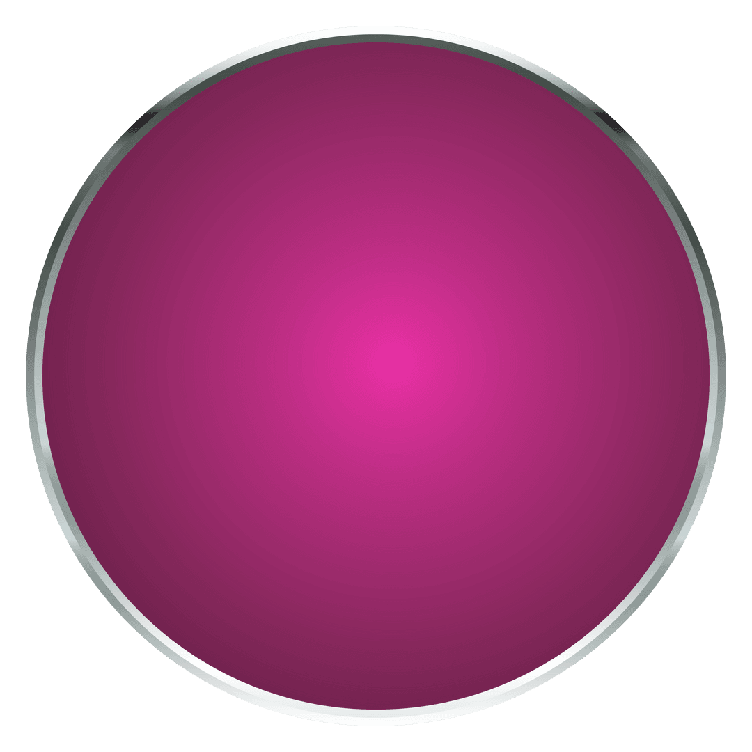 Purple Circular Shape Design on Transparent Background
