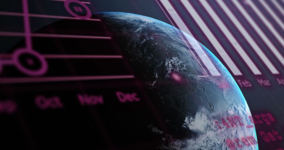 Digital Global Data Visualization with Planet Earth