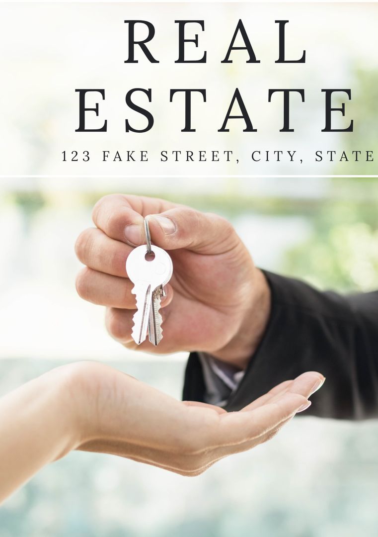 Real Estate Concept of Homeownership in Modern Setting