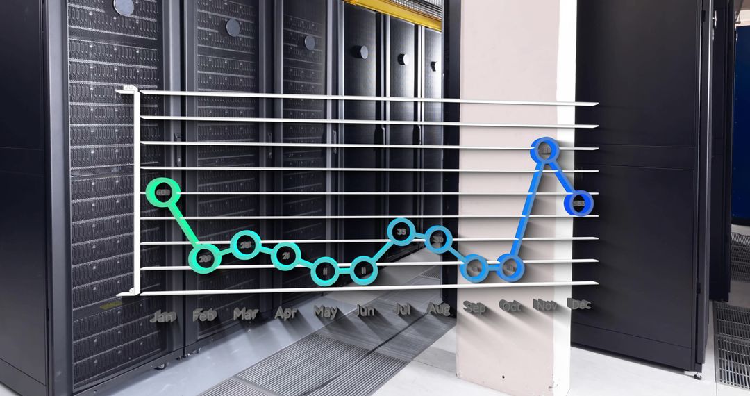Data Analytics and Digital Growth in Server Room