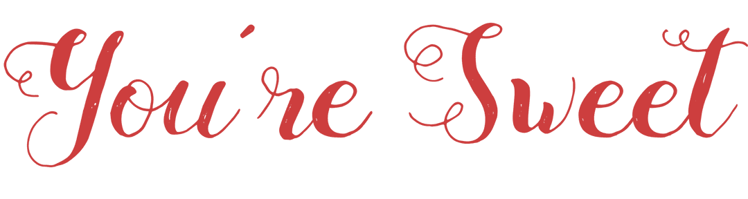 Romantic Valentine's Day Lettering on Transparent Background