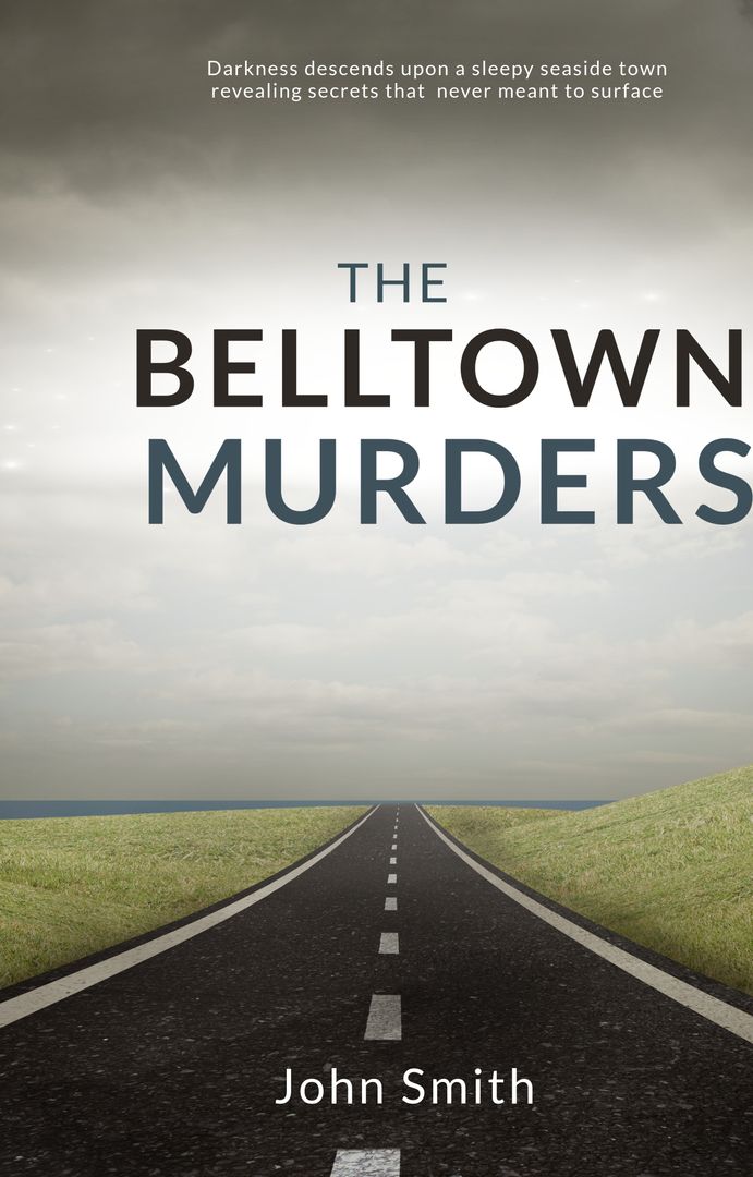 Mysterious Road Leading to Darkness - Suspenseful Atmosphere