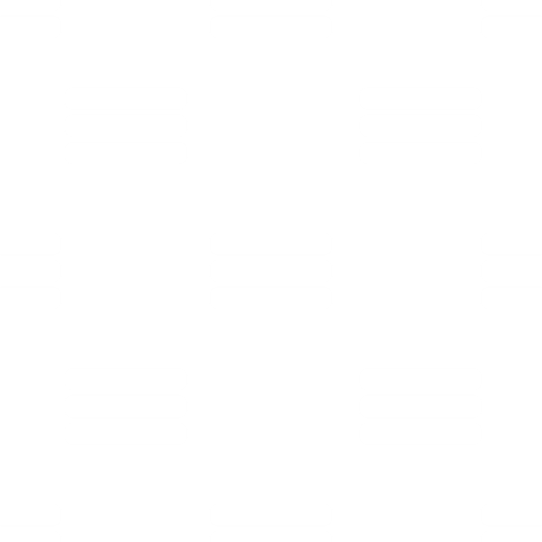 Geometric White Bars Pattern on Transparent Background