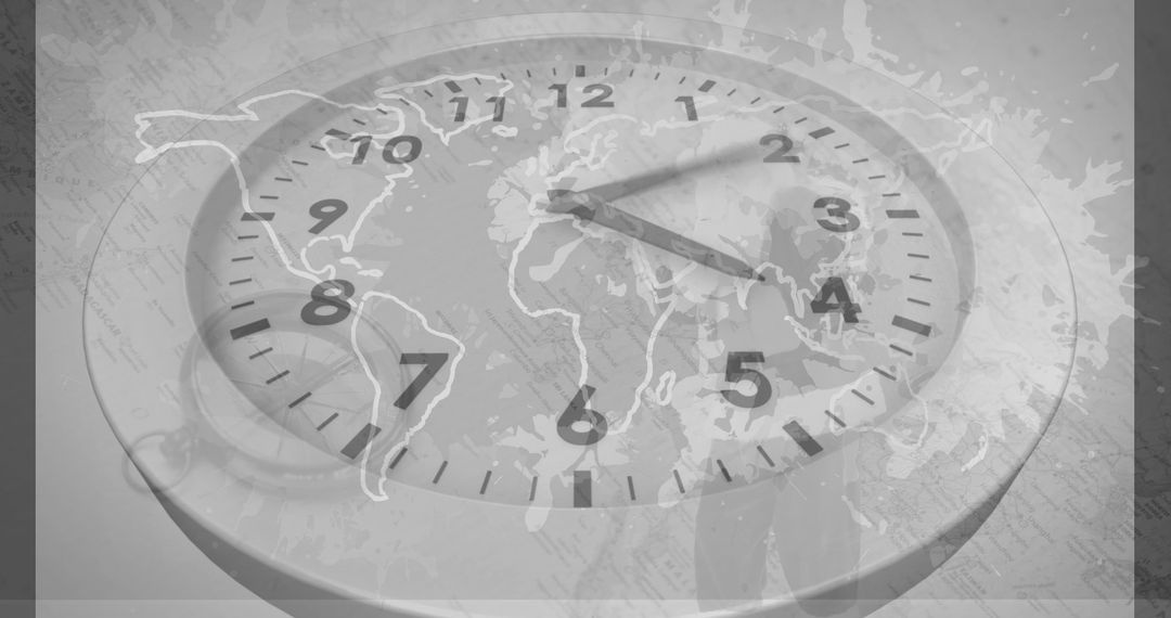 Global Time Countdown overlay Artwork