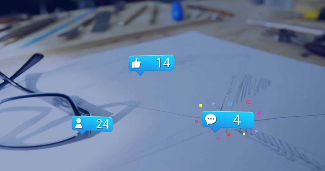 Creative Workspace with Social Media Interaction on Sketch Design