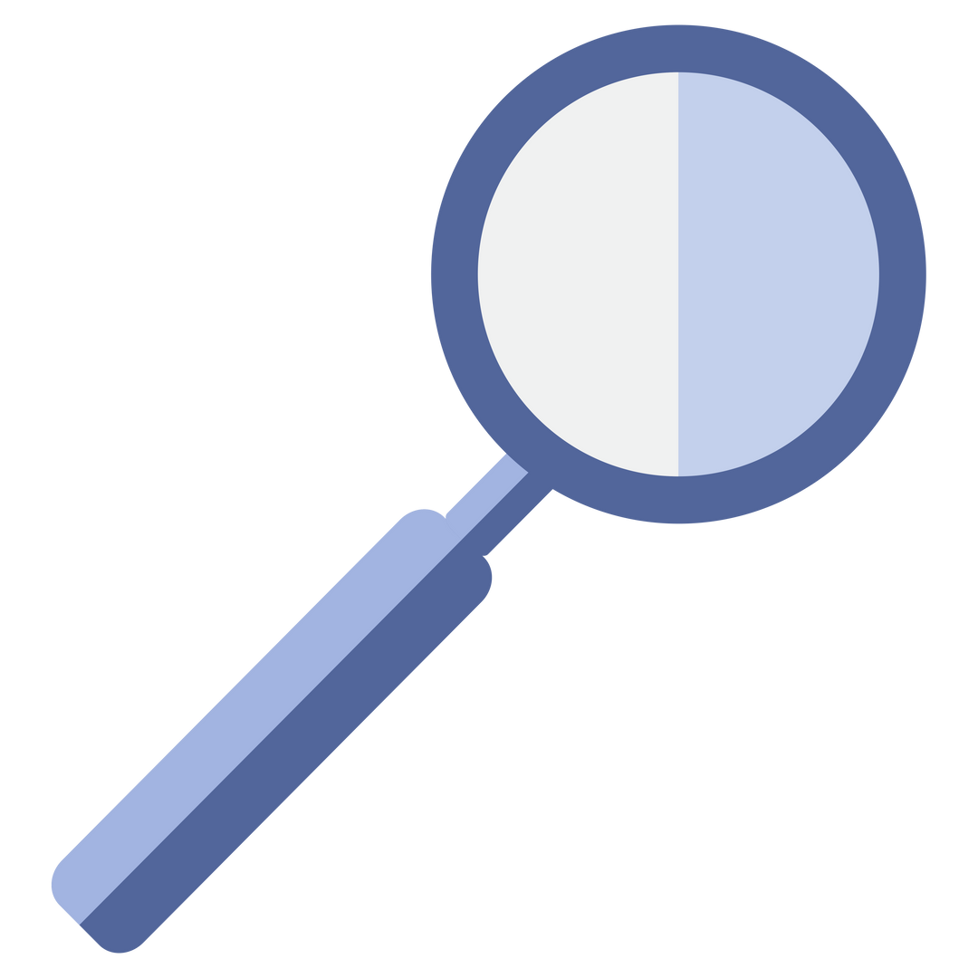 Blue Magnifying Glass Icon on Transparent Background for Search or Zoom - Download Free Stock Images Pikwizard.com