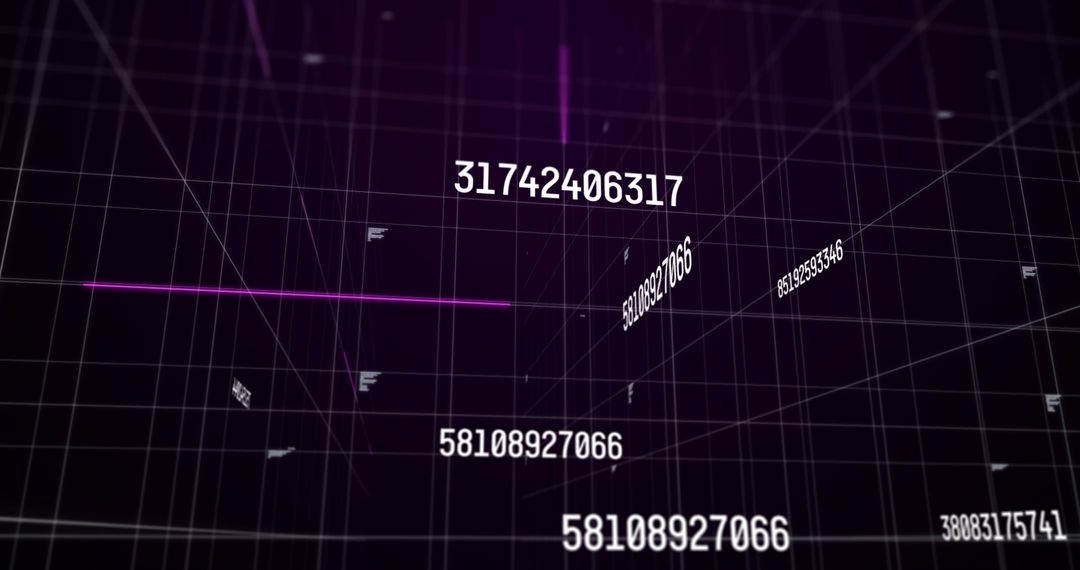 dynamic numbers and codes with abstract digital lines - Free Images, Stock Photos and Pictures on Pikwizard.com
