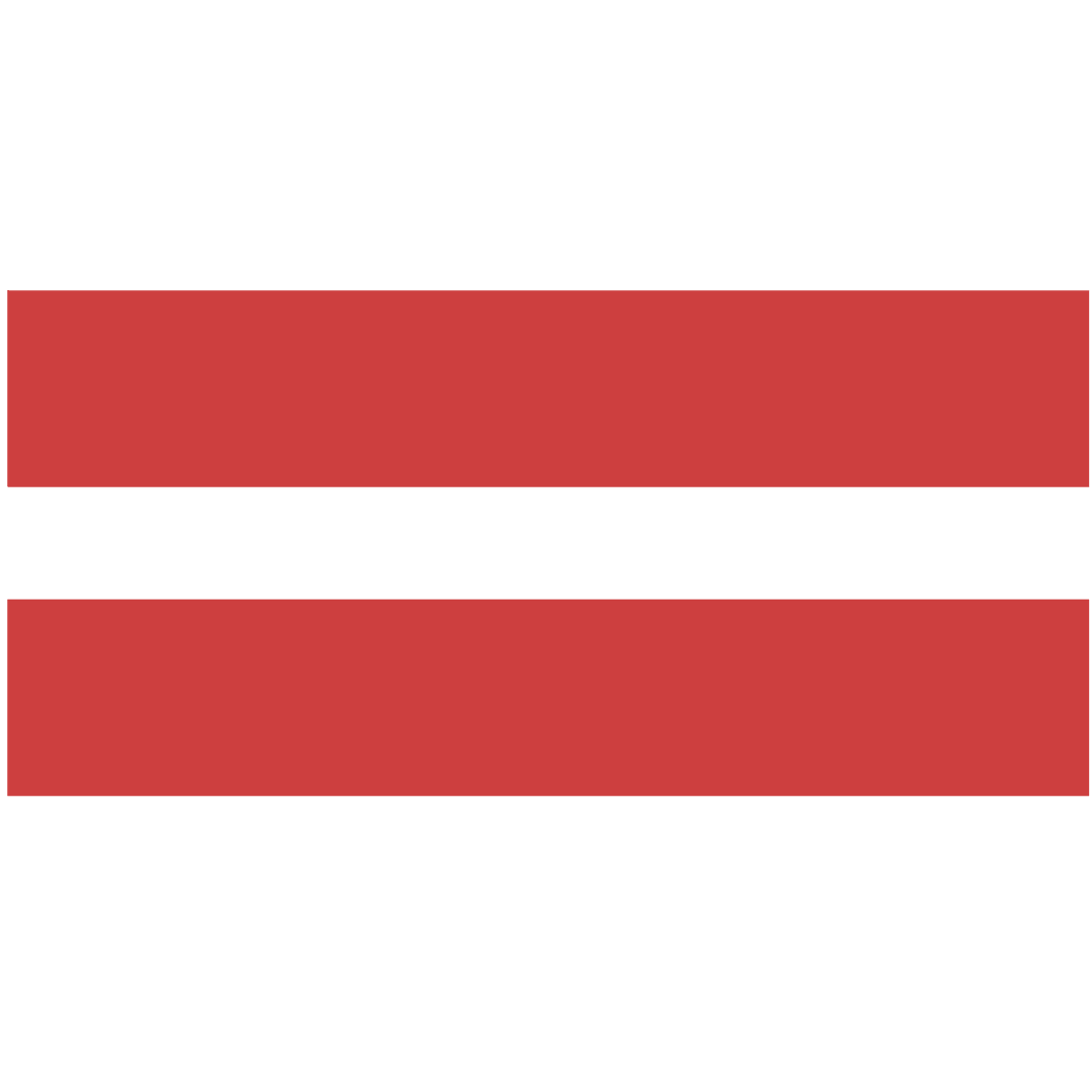 Two Red Rectangles on Transparent Background