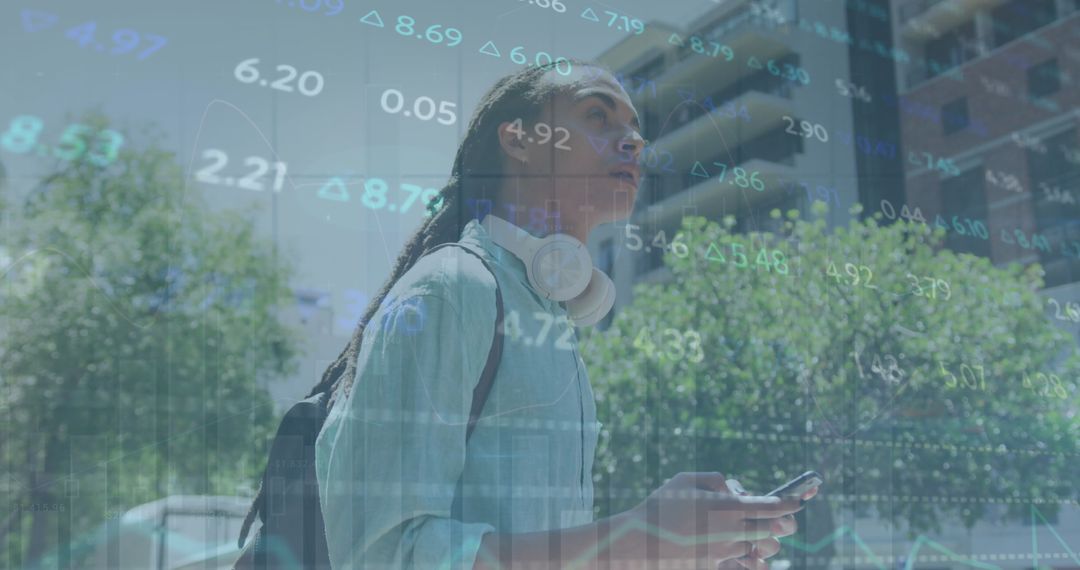 Futuristic Financial Analysis in Urban Environment