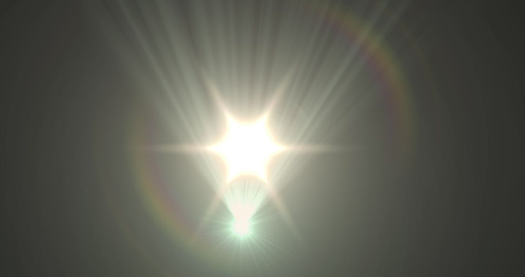 Abstract Burst of Energy Radiating in Darkness