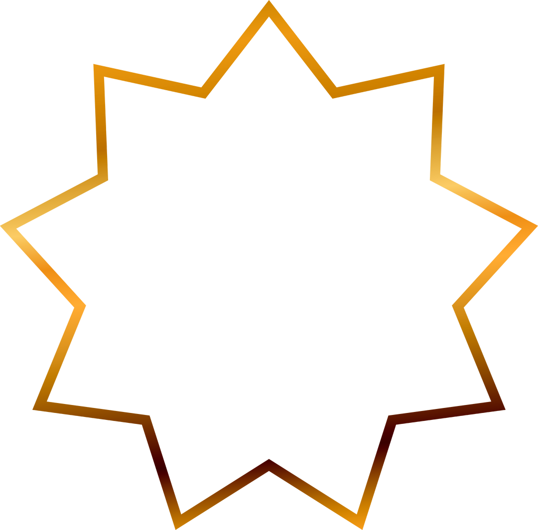 Geometric Star Frame Transparent Background - Download Free Stock Images Pikwizard.com