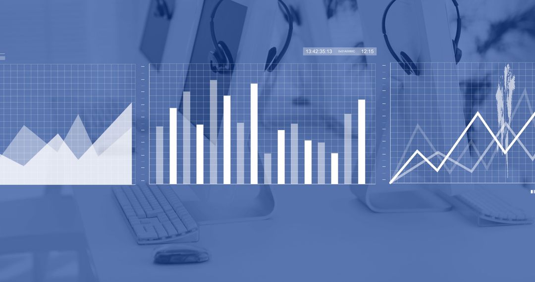 Financial Data Visualization in Modern Office
